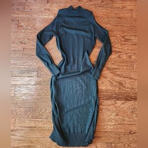 Vince Camuto Cold Shoulder Sweater Dress